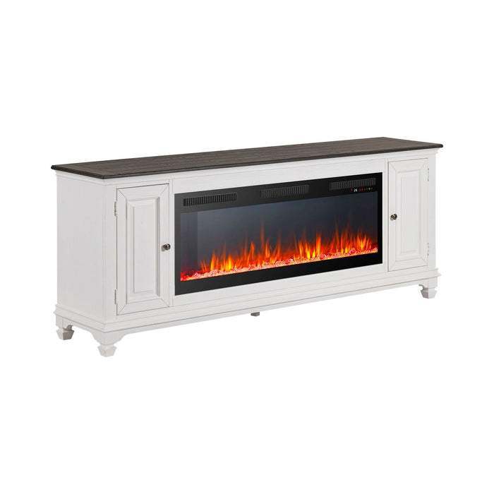 Fireplace TV Consoles 417 80 Inch Console w/ Fire FTS - homePLUS (Binghamton, NY)